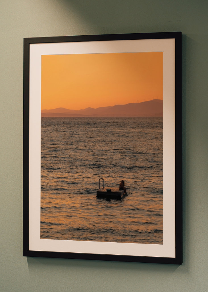 Zachód słońca w Chorwacji (Brac)