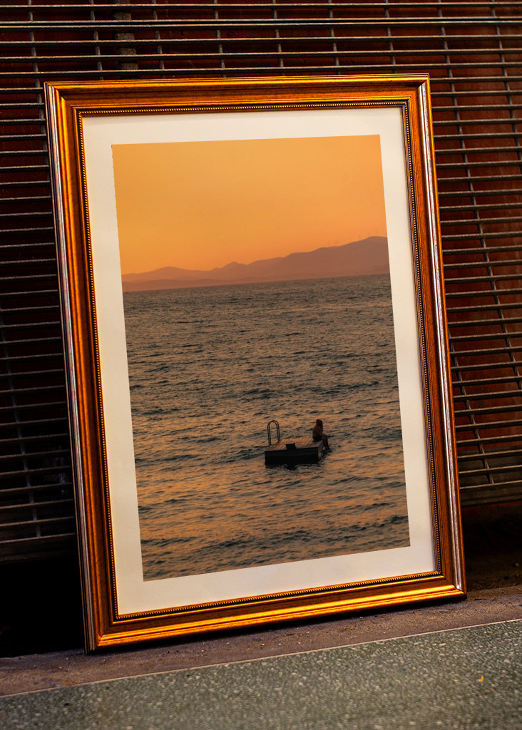 Zachód słońca w Chorwacji (Brac)