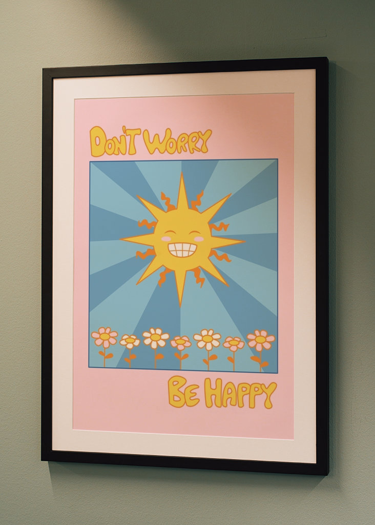 Mach dir keine Sorgen, sei glücklich