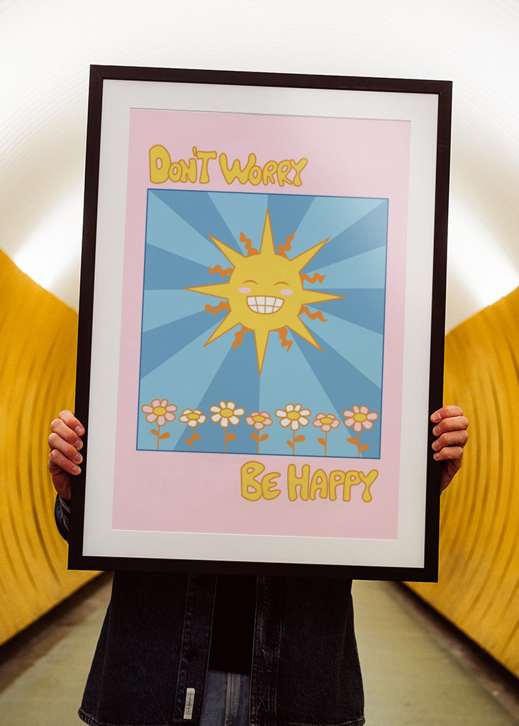 Mach dir keine Sorgen, sei glücklich