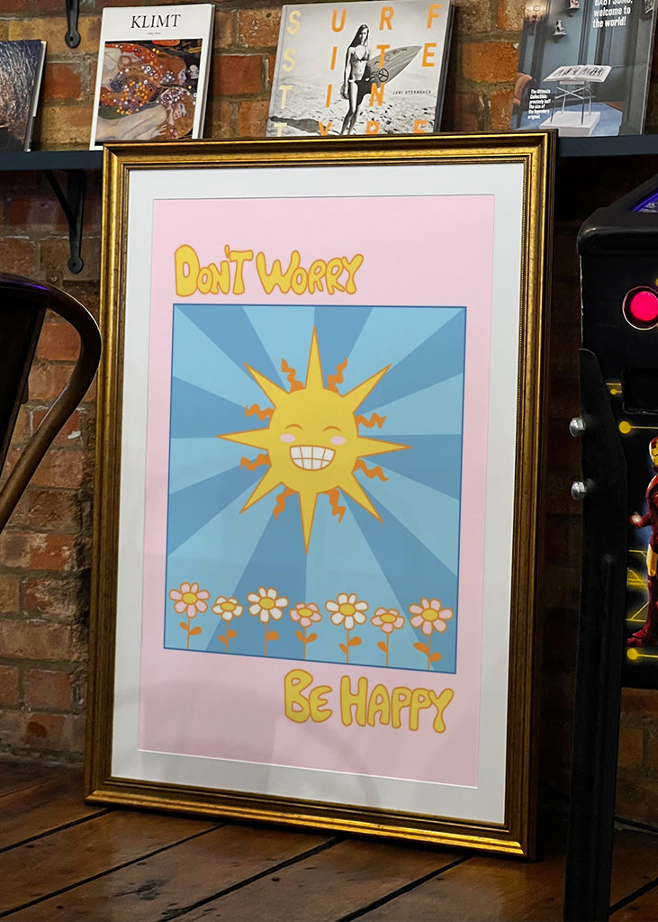 Mach dir keine Sorgen, sei glücklich