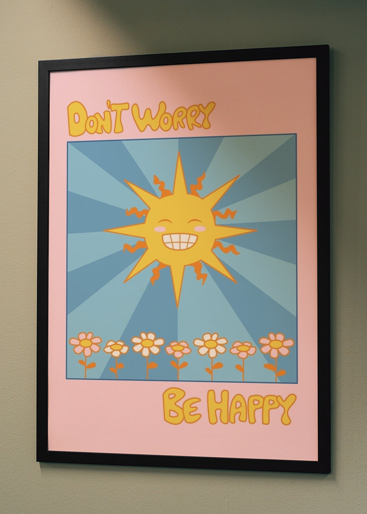 Mach dir keine Sorgen, sei glücklich