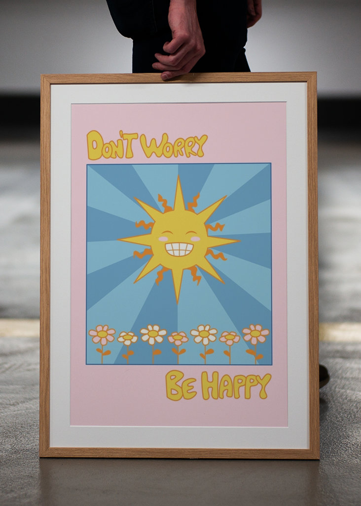 Mach dir keine Sorgen, sei glücklich