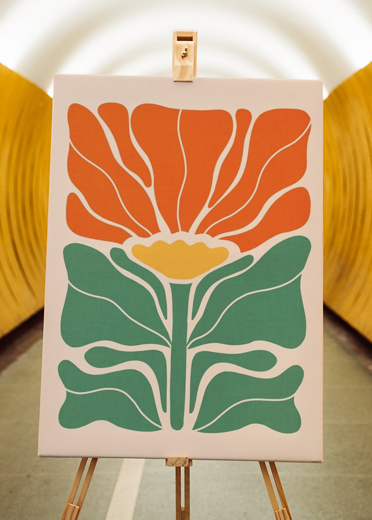 Modern Boho Deco Floral 1/1