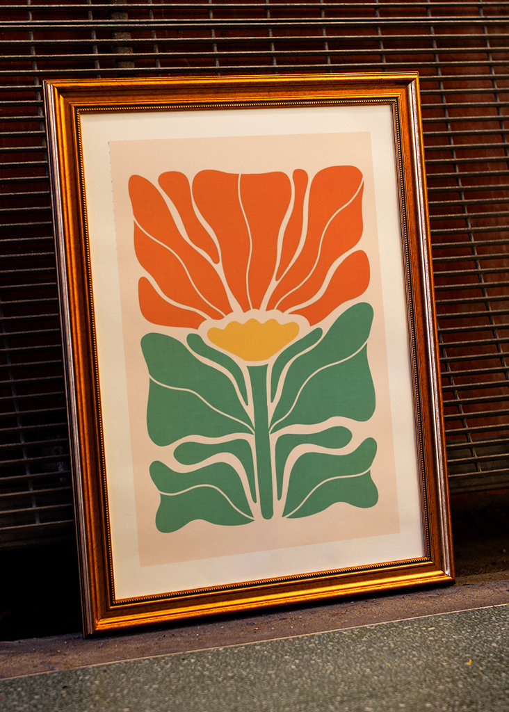 Modern Boho Deco Floral 1/1