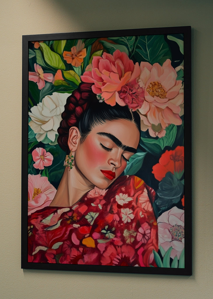  Rêve de fleur avec Frida Art
