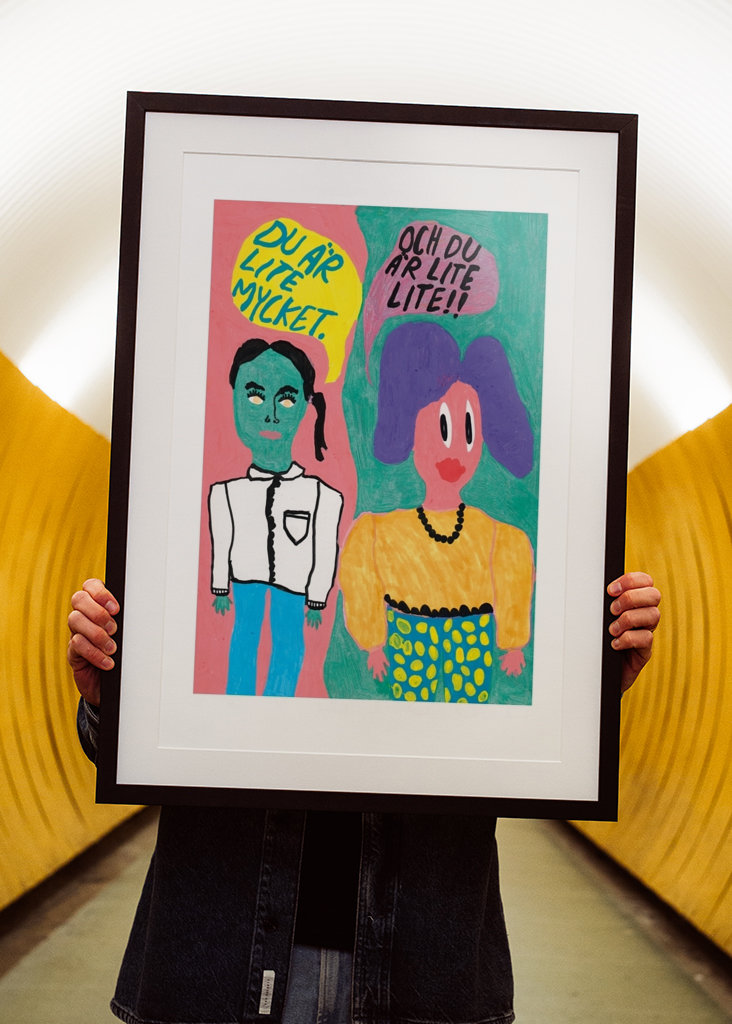 Du bist ein bisschen viel