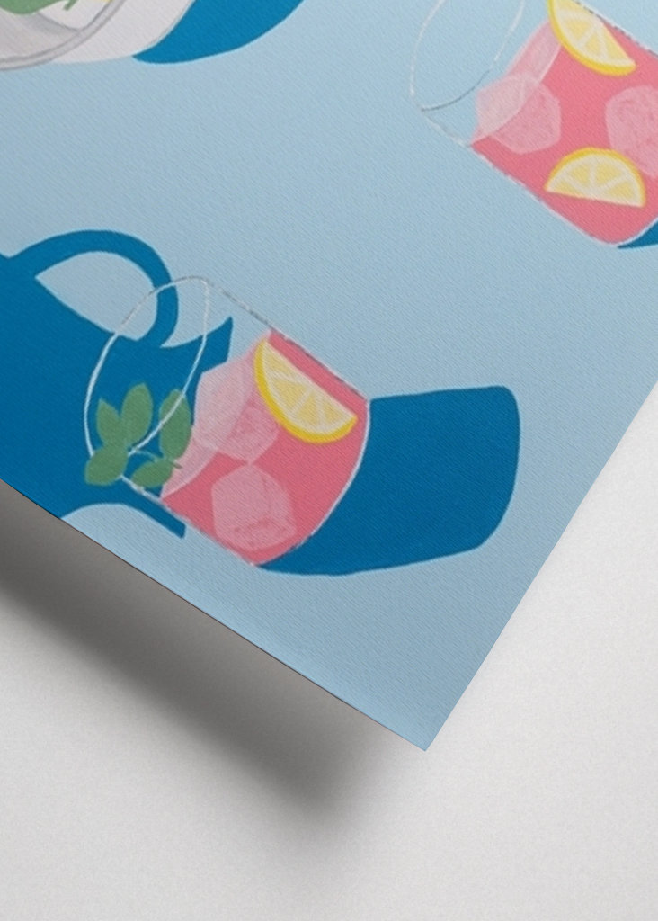 Rózsaszín limonádé