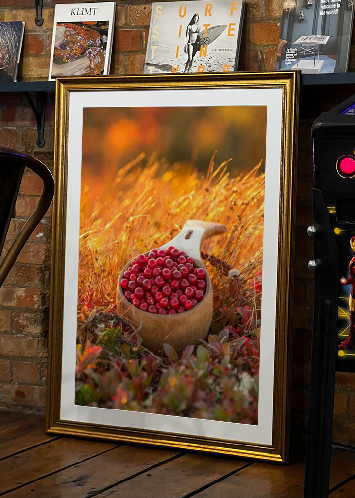 Cowberry lingonberry guksi