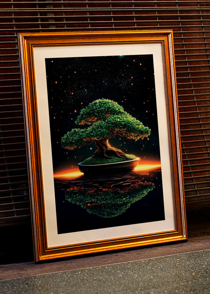 bonsaje umění