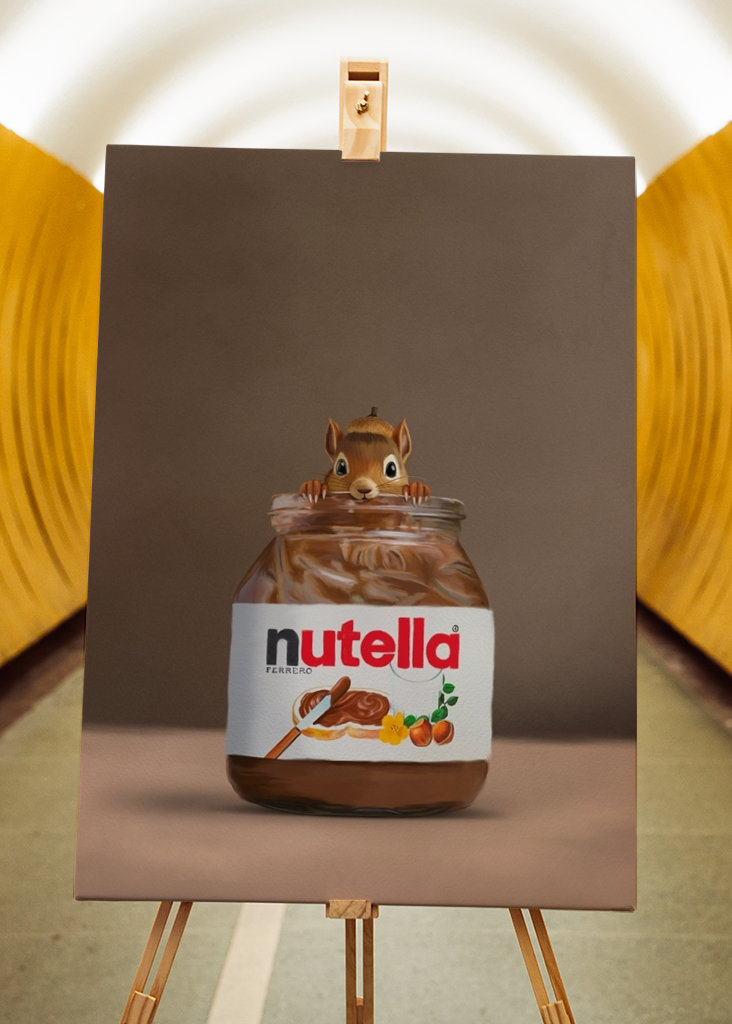 Nutty Nutella Squirrel