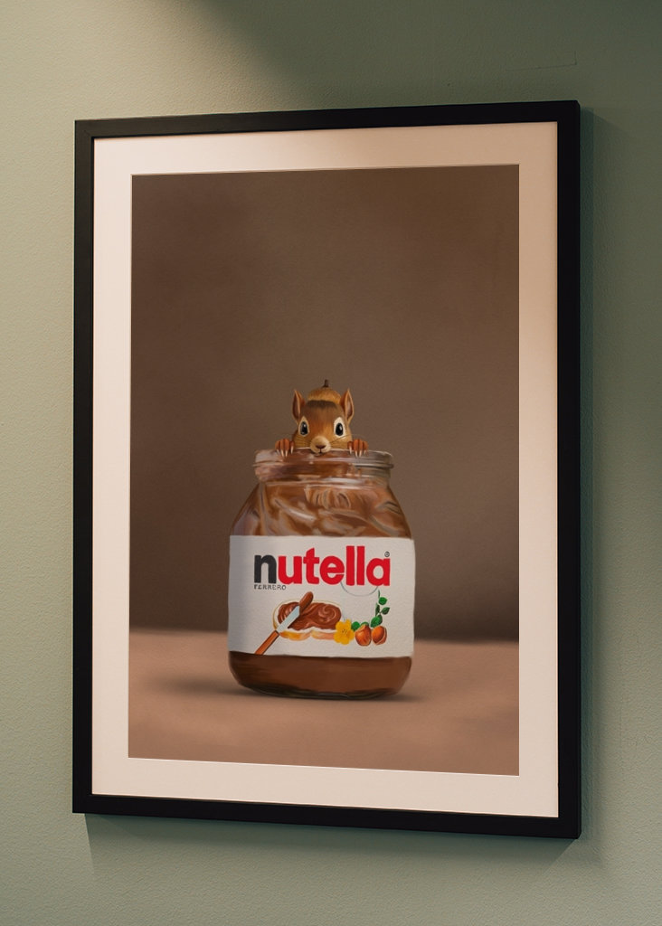 Nutty Nutella Squirrel
