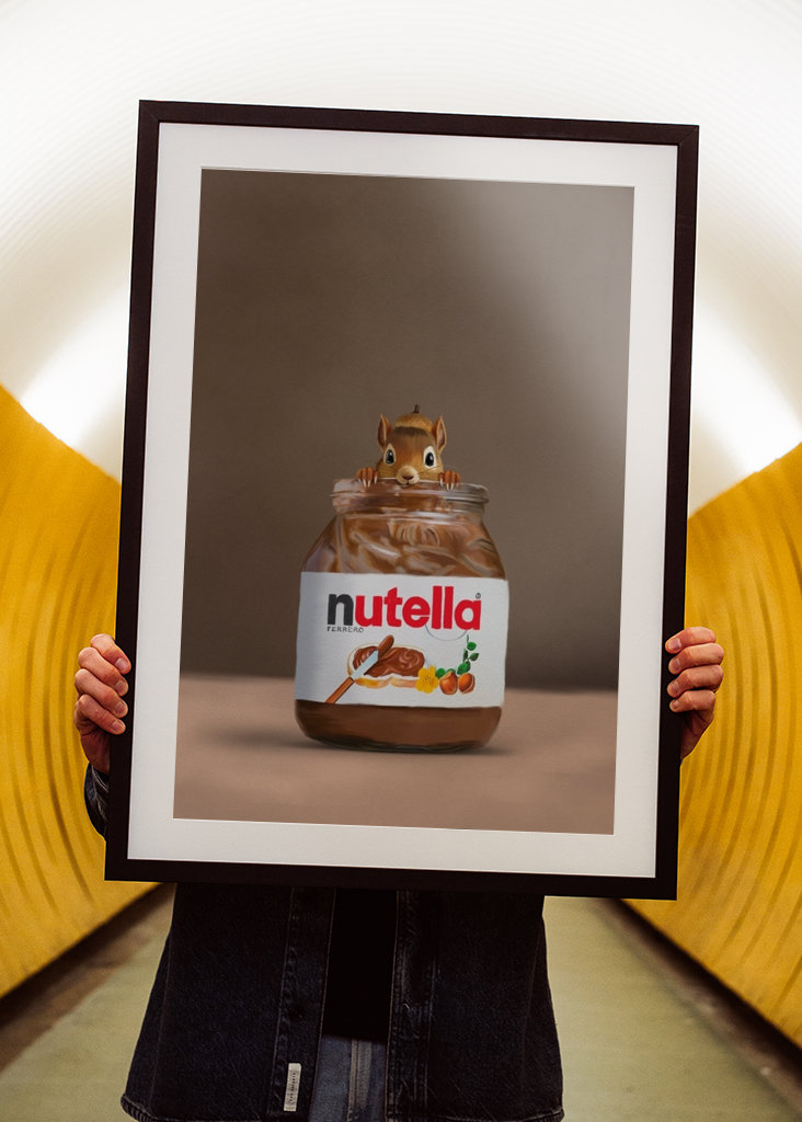 Nutty Nutella Squirrel
