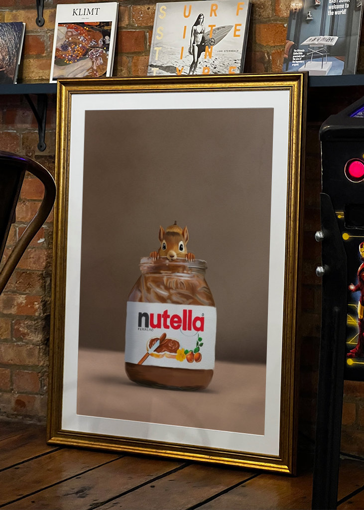 Nutty Nutella Squirrel
