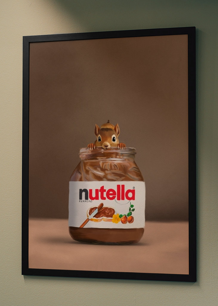 Nutty Nutella Squirrel