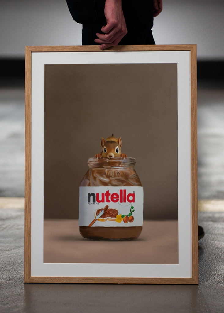 Nutty Nutella Squirrel