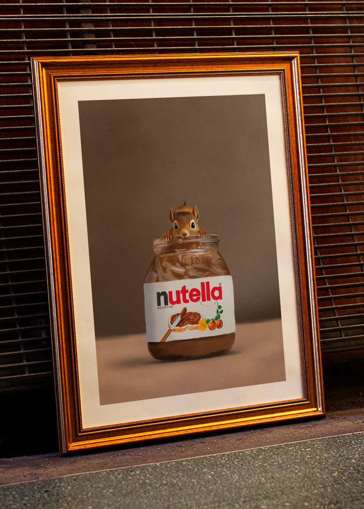 Nutty Nutella Squirrel