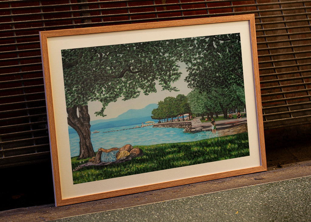 Afternoon break on Lake Garda 