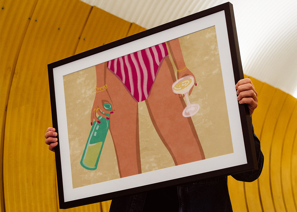 Vind me op het strand