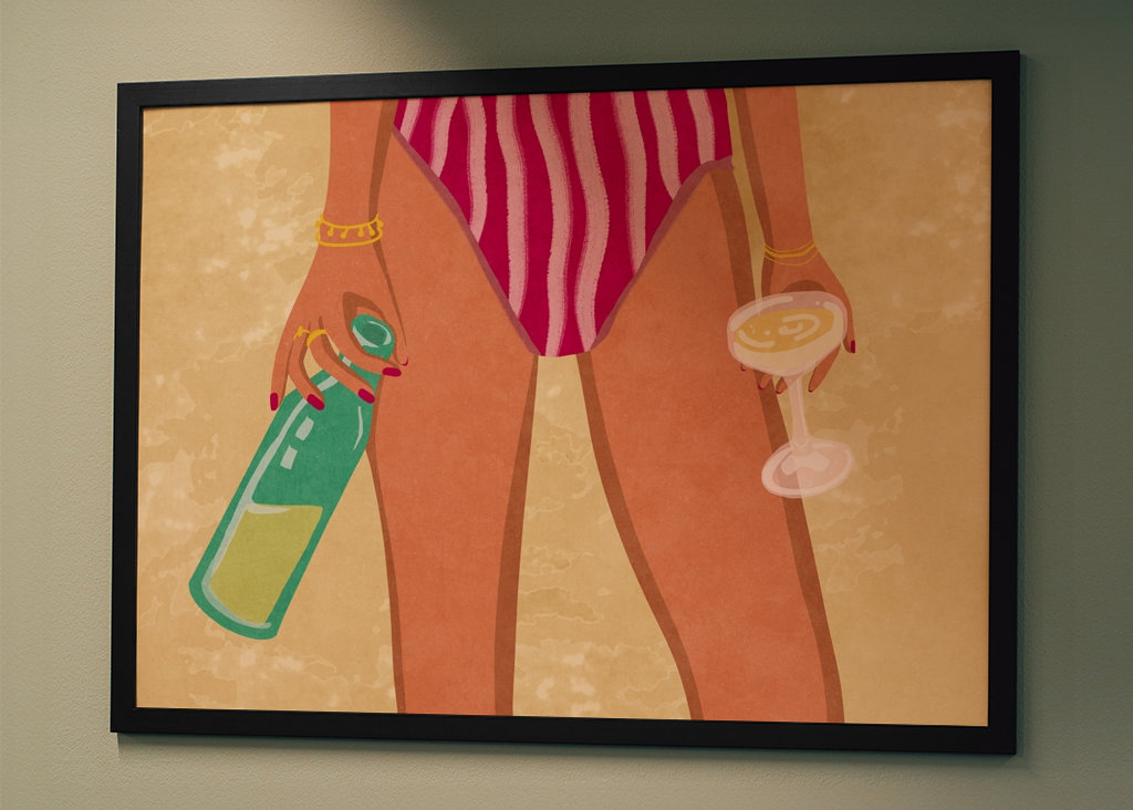 Vind me op het strand