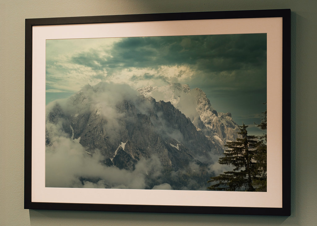 Majestätische Zugspitze