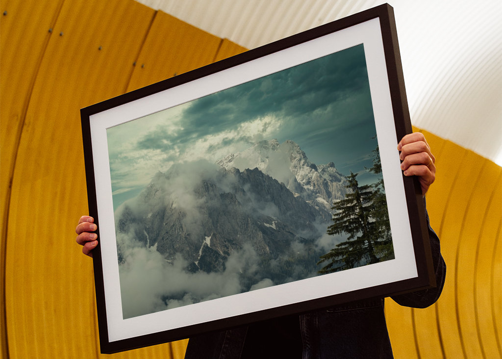 Majestätische Zugspitze