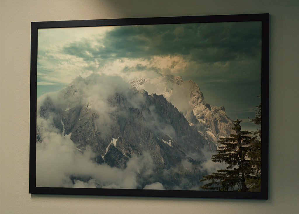 Majestätische Zugspitze