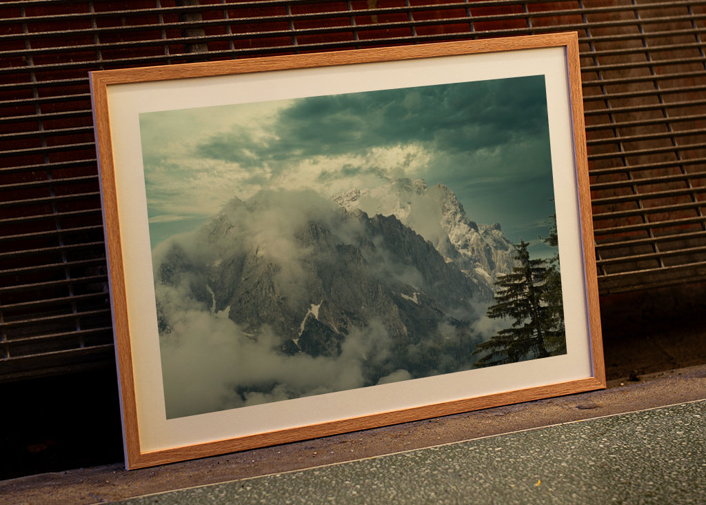 Majestätische Zugspitze