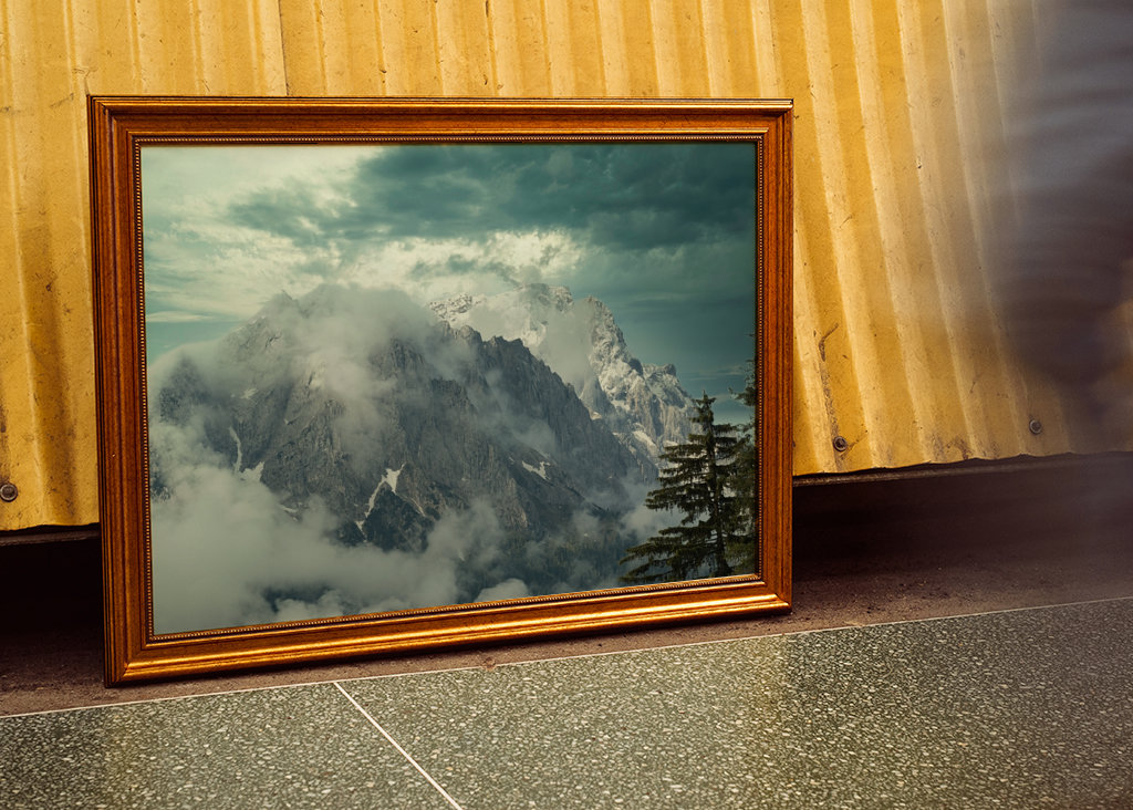 Majestätische Zugspitze