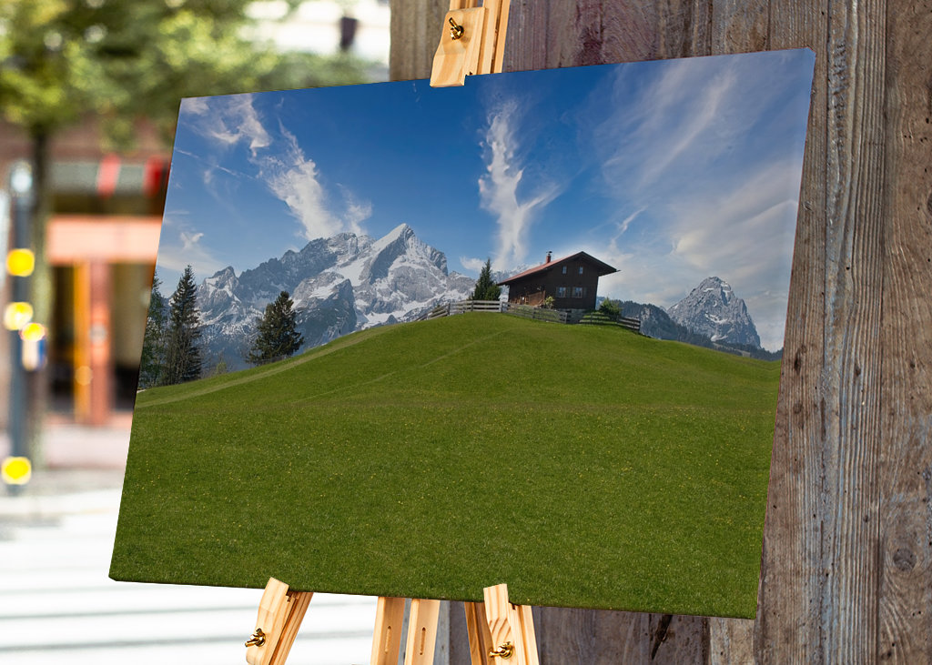 Romantische Berghütte