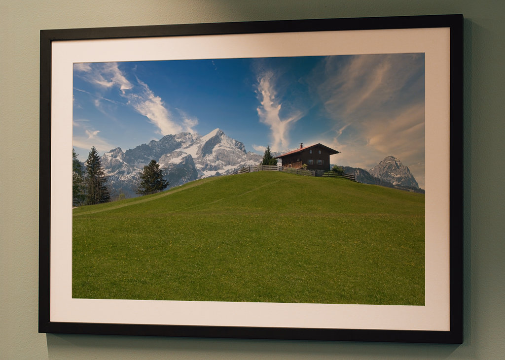 Romantische Berghütte