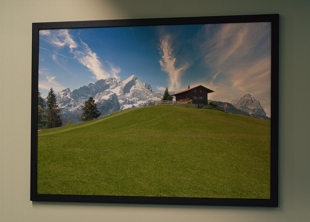 Romantische Berghütte