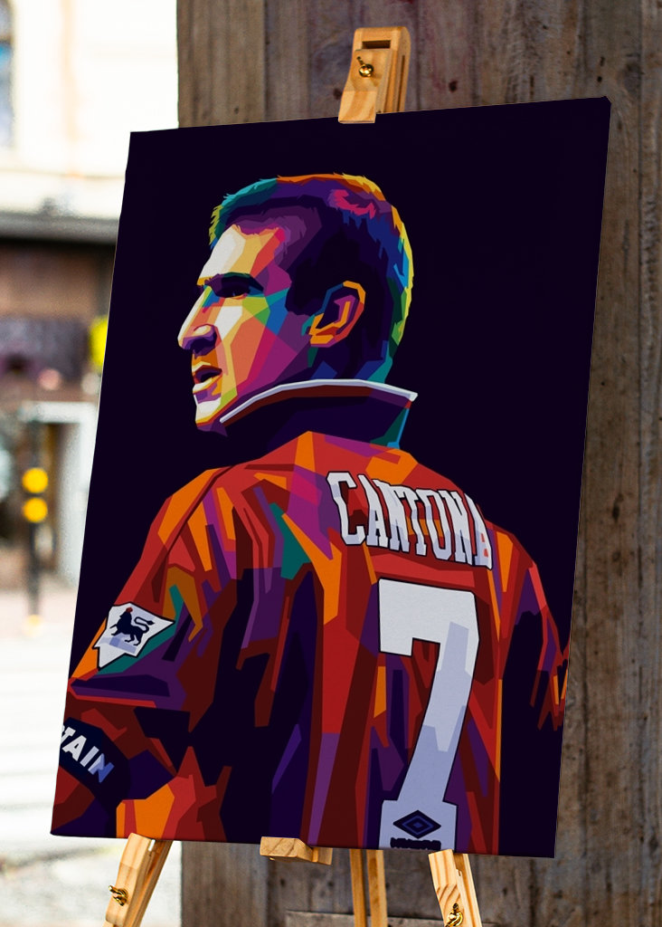 Eric Cantona Wpap Kunst