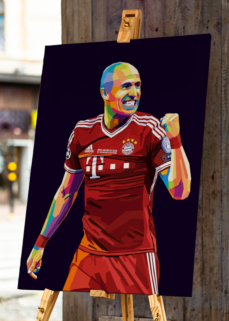 Arjen Robben Wpap Art