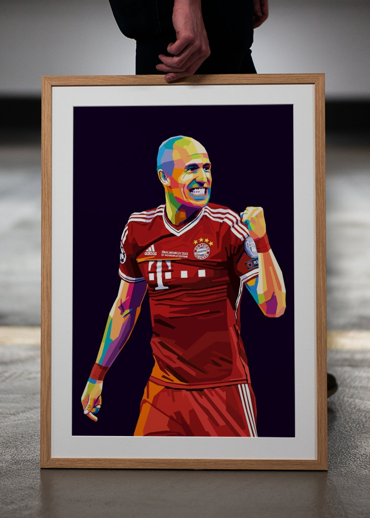 Arjen Robben Wpap Art