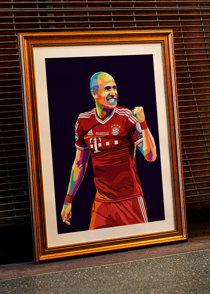 Arjen Robben Wpap Art