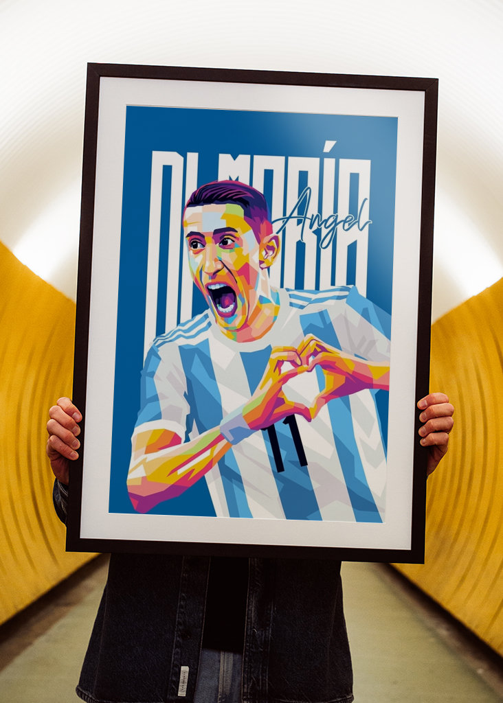Angel Di Maria wpap popkunst