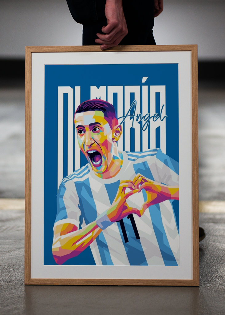 Angel Di Maria wpap popkunst