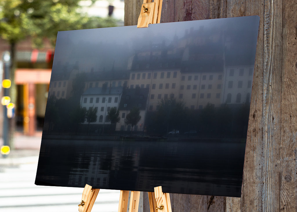 Casas antigas em Estocolmo