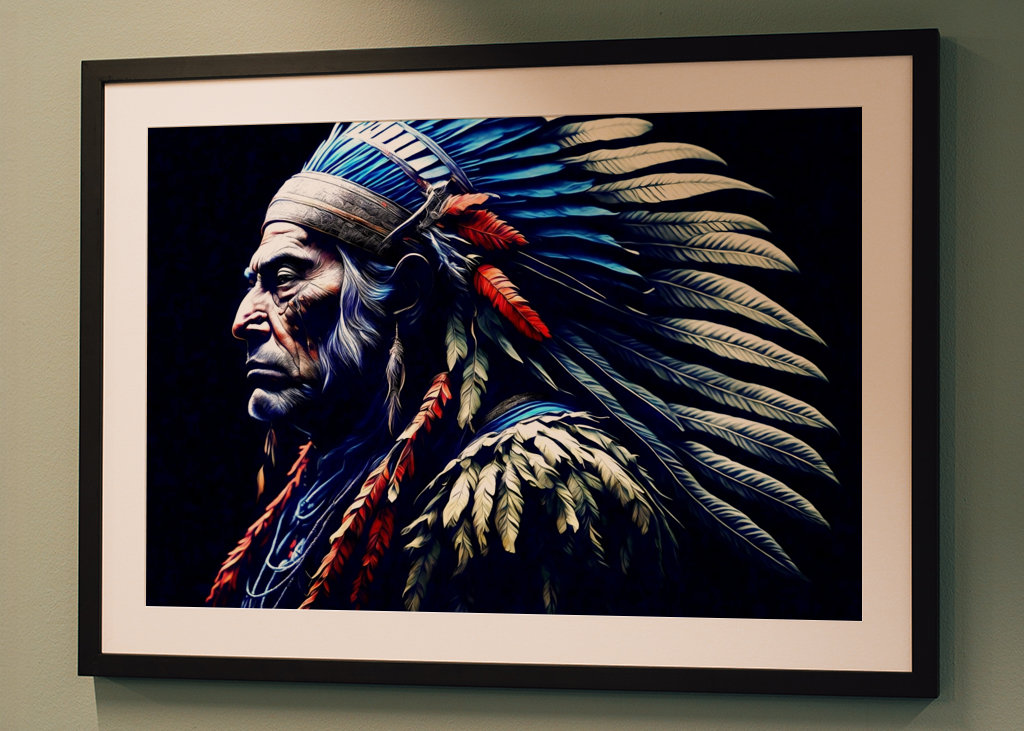 Indianerhäuptling
