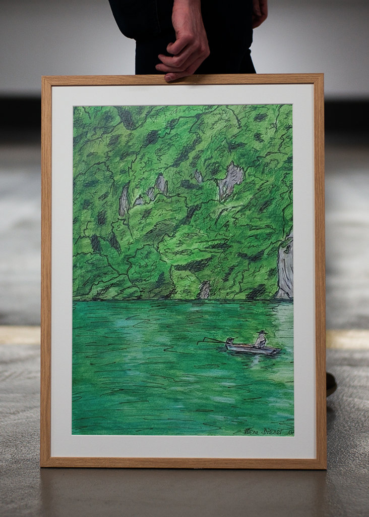 Der glückliche Fischer