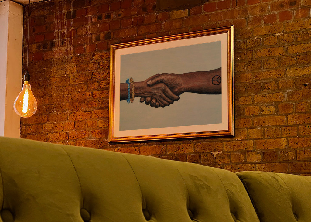 Main dans la main pour la paix