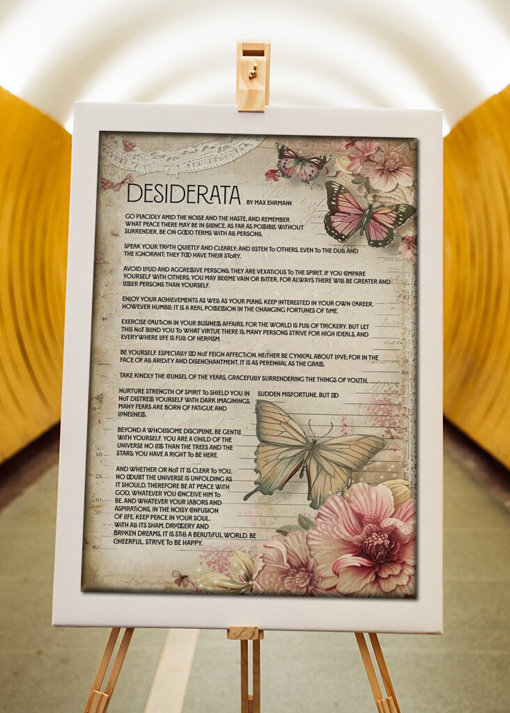 Desiderata Báseň & Motýli