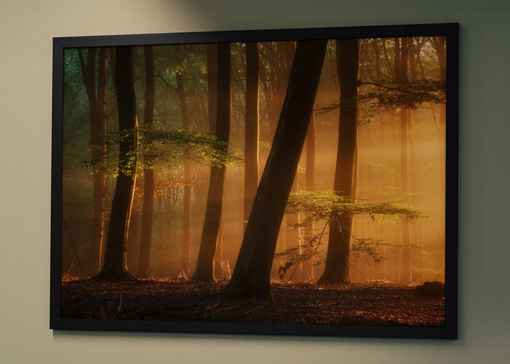 Magica luce del bosco