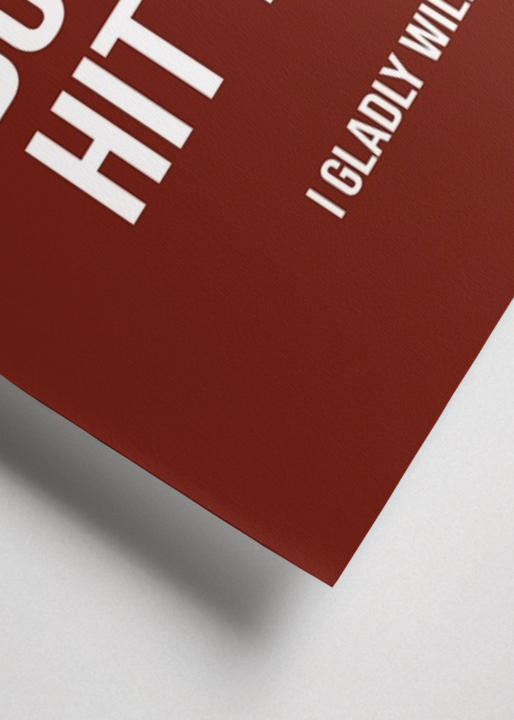 Vuist met vetgedrukte tekst over karma