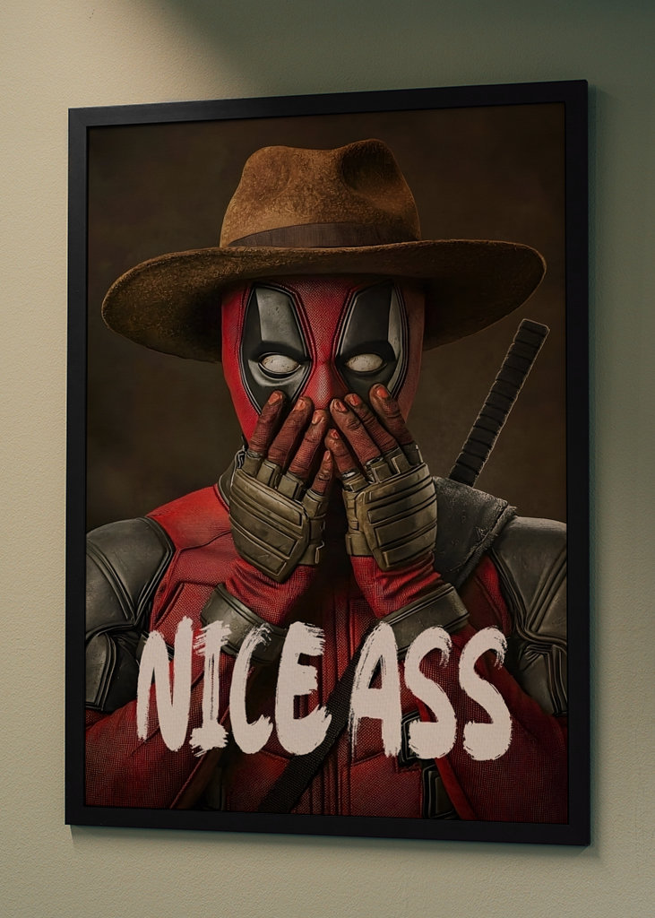 Drôle Deadpool Beau cul