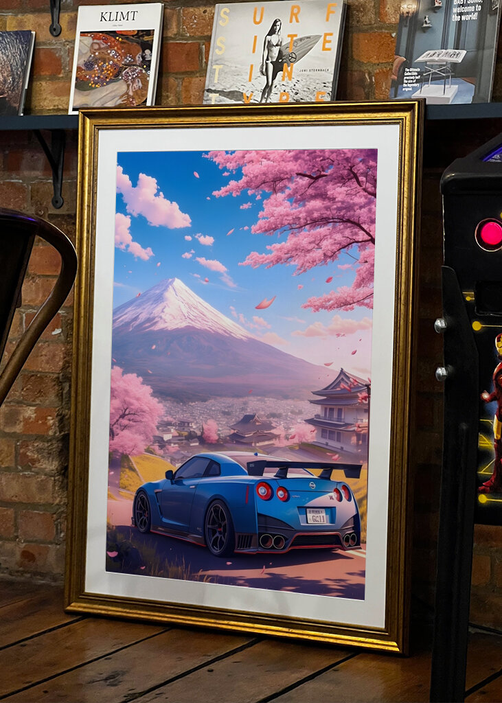 Nissan GTR Japan Art