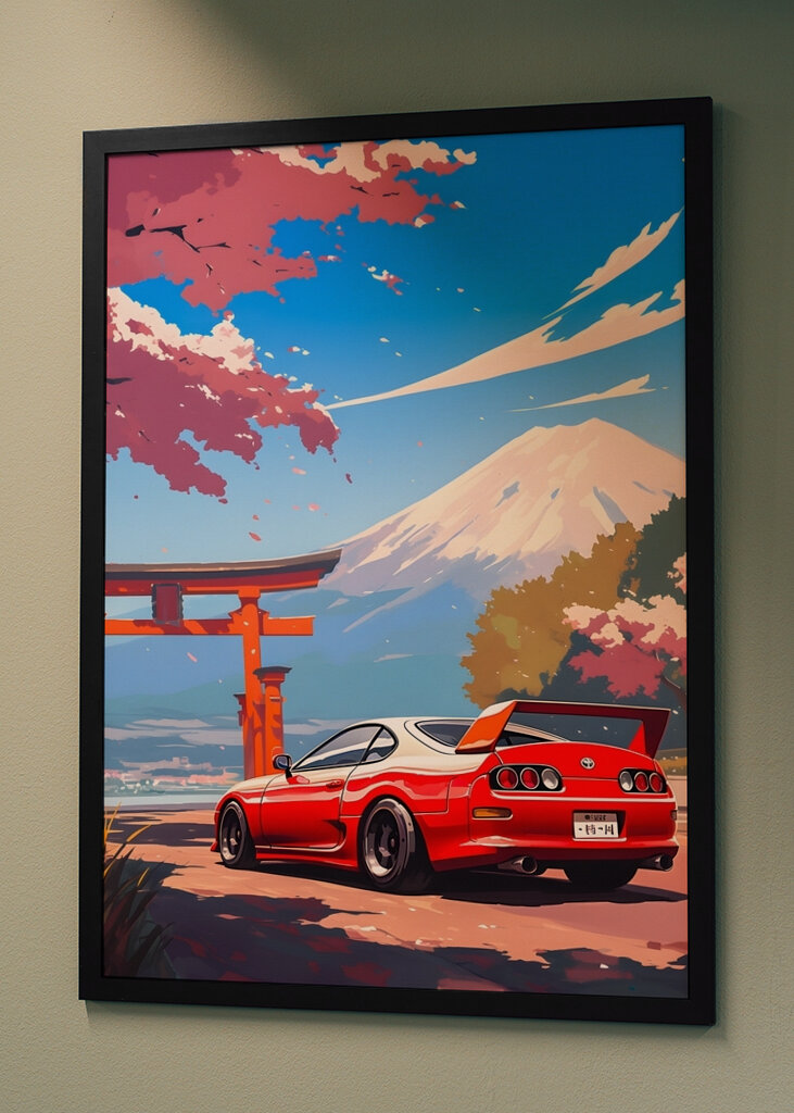 Toyota Supra Mk IV Japonsko umění