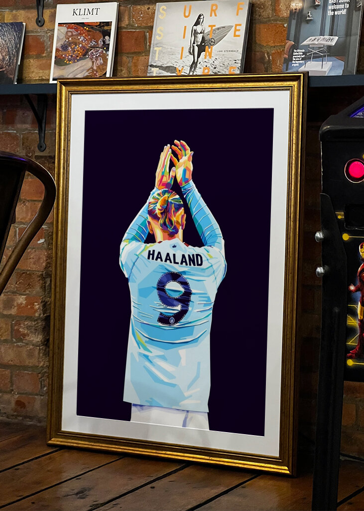 Erling Haaland Wpap Art