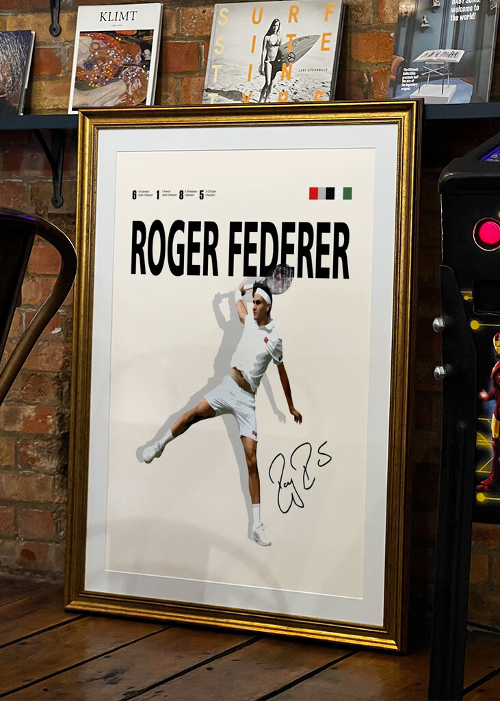 Roger Federer Minimalist